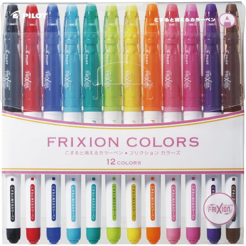 Pilot Pen Frixion - PILOT 프릭시온 컬러 펠트 팁 지울
